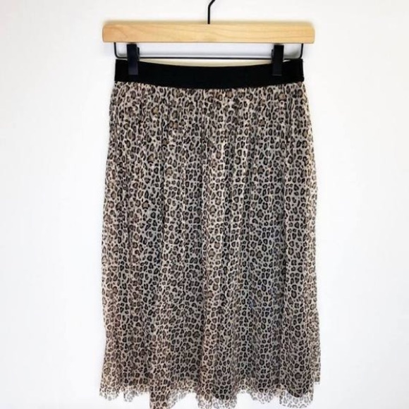 A New Day  / Animal Print Skirt Size-S - Picture 3 of 7